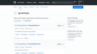 
                            12. Topic: growtopia · GitHub