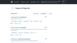 
                            10. Topic: league-of-legends · GitHub