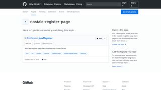 
                            7. Topic: nostale-register-page · GitHub