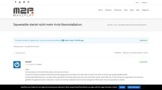
                            3. Topic: Squeezelite startet nicht mehr trotz Neuinstallation ...