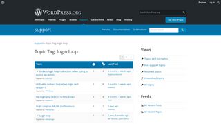 
                            5. Topic Tag: login loop | WordPress.org