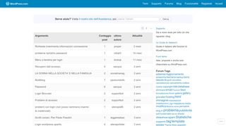 
                            9. Topic Tag: login | WordPress.com Forum Italiano