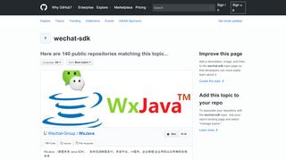 
                            9. Topic: wechat-sdk - GitHub