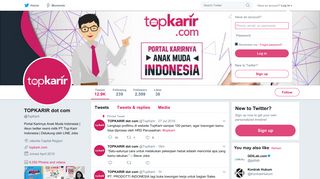 
                            8. TOPKARIR dot com (@TopKarir) | Twitter
