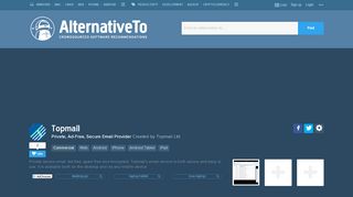 
                            5. Topmail Alternatives and Similar Apps and Websites - AlternativeTo.net