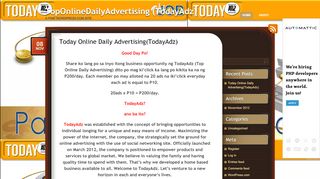 
                            13. TopOnlineDailyAdvertising (TodayAdz) | A fine WordPress.com site