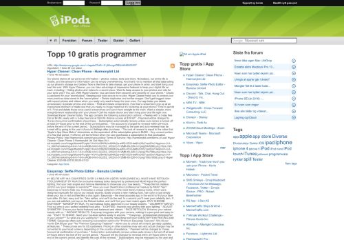 
                            12. Topp 10 gratis programmer | iPod1 |