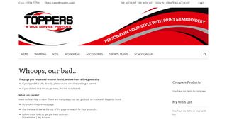 
                            3. Toppers wales ltd | Login or create an account