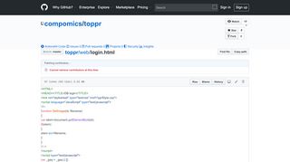 
                            12. toppr/login.html at master · compomics/toppr · GitHub