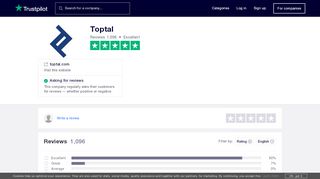 
                            12. Toptal Reviews | Read Customer Service Reviews of toptal.com