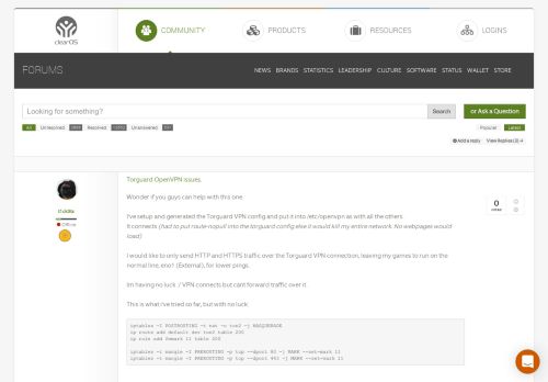 
                            8. Torguard OpenVPN issues. - ClearOS