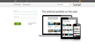 
                            1. torial - digital portfolios for media professionals