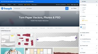 
                            5. Torn Paper Vectors, Photos and PSD files | Free Download - Freepik