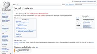 
                            5. Tornado Ponzi scam - Wikipedia