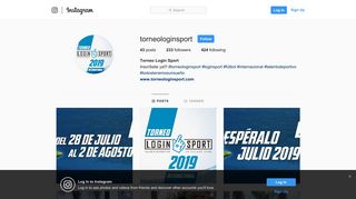 
                            7. Torneo Login Sport (@torneologinsport) • Instagram photos and videos