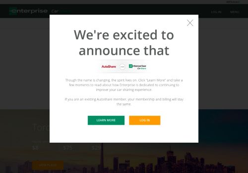 
                            4. Toronto - Enterprise CarShare
