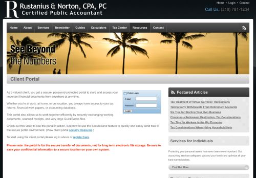 
                            12. Torrance, CA CPA Firm | Client Portal Page | Rustanius and Norton ...