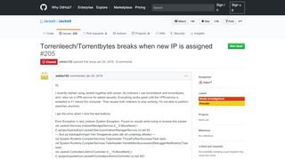 
                            10. Torrenleech/Torrentbytes breaks when new IP is assigned · Issue ...