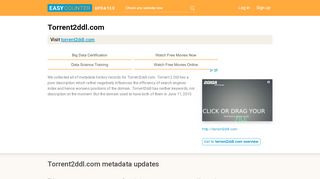 
                            13. Torrent 2 Ddl (Torrent2ddl.com) - Easycounter