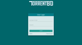 
                            8. TorrentBD : Login