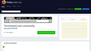 
                            3. Torrentsmd.com community – Get this Theme for ? Firefox (en-GB)