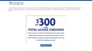 
                            12. Total Access Checking | Wintrust