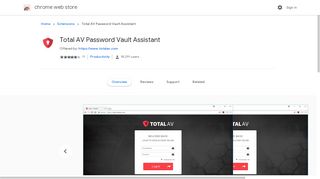 
                            8. Total AV Password Vault Assistant - Google Chrome