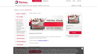 
                            1. Total Club Card | Inloggen op het extranet en Total Club Webshop