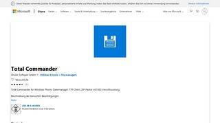 
                            9. Total Commander beziehen – Microsoft Store de-DE