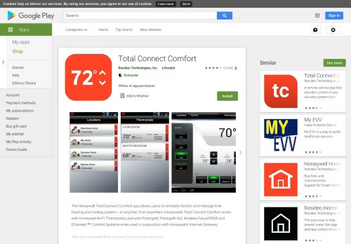 
                            12. Total Connect Comfort - Apps on Google Play