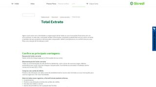 
                            7. Total Extrato | Para Você | Sicredi