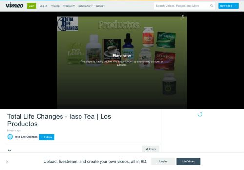 
                            10. Total Life Changes - Iaso Tea | Los Productos on Vimeo