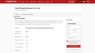 
                            9. Total Property Bazaar Pvt. Ltd Property Dealer in Noida | MagicBricks