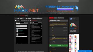 
                            9. TOTAL SMS CONTROL FOR ANDROID ~ HackNet