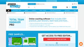 
                            7. Total Team Manager Football and Soccer ... - SoccerTutor.com