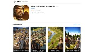 
                            10. Total War Battles: KINGDOM on the App Store - iTunes - Apple