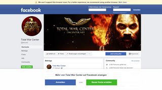 
                            9. Total War Center - Startseite | Facebook