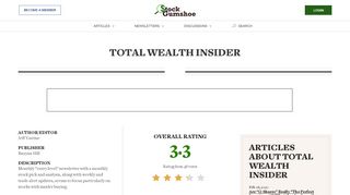 
                            9. Total Wealth Insider | Stock Gumshoe