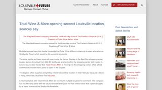 
                            10. Total Wine & More opening second Louisville location, sources say ...