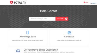 
                            7. TotalAV - Help Center