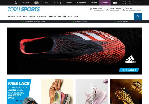 
                            11. Totalsports: Shop Sportswear, Sneakers, Equipment & Technology ...