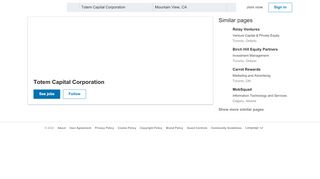 
                            1. Totem Capital Corporation | LinkedIn