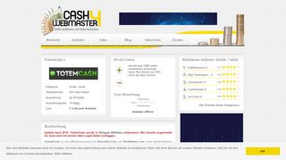 
                            13. TotemCash | Infos & Erfahrungen zu totemcash.com - Cash4Webmaster