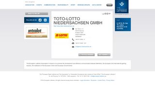 
                            8. Toto-Lotto Niedersachsen GmbH - European Lotteries