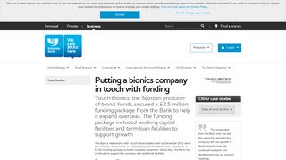 
                            10. Touch Bionics | Yorkshire Bank