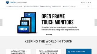 
                            4. Touch International: Touch Screen Display Solutions