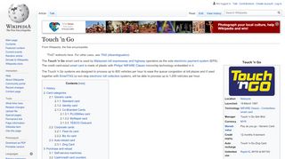 
                            8. Touch 'n Go - Wikipedia