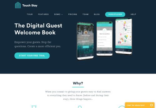 
                            13. Touch Stay: Guest Welcome Book For Vacation Rentals and Hotels