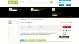 
                            10. TouchBase Pro, Johannesburg | Review & Share - Yowzit.com