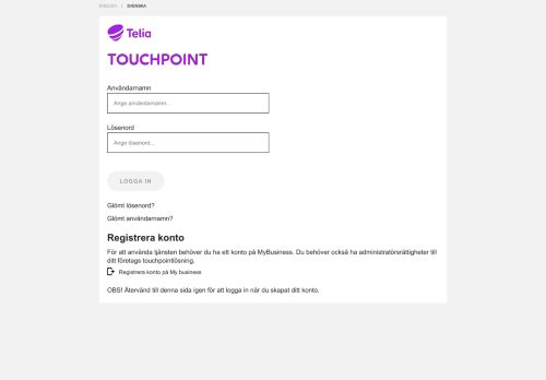 
                            3. Touchpoint - Telia